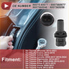 Black plastic engine coolant temperature sensor shown from the back for toyota 4runner headlight side marker lamp socket