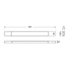 Hella LED Safety Daylights Kit Surface Mount 24v 5619-24V