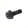 Black coated steel lug bolt with hex head and threaded shaft for high tensile exhaust manifold turbo dump pipe stud ford territory