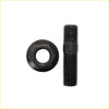Black coated metal bolt and hexagonal nut for high tensile exhaust manifold and turbo dump pipe stud ford territory sx sy 4.0l