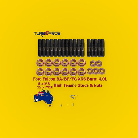 High Tensile Exhaust Manifold&Turbo Dump Pipe Stud Kit for Ford