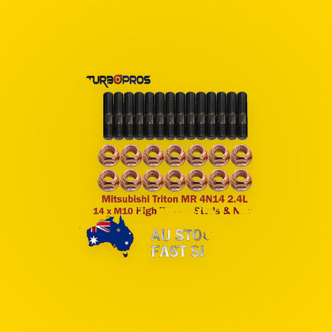 High Tensile Manifold&Turbo Charger Stud Kit for Mitsubishi Triton MR 4N14 2.4L