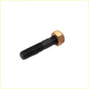 Black threaded bolt with a hexagonal copper head from high tensile turbo charger stud kit for ford ranger wlat 2.5l