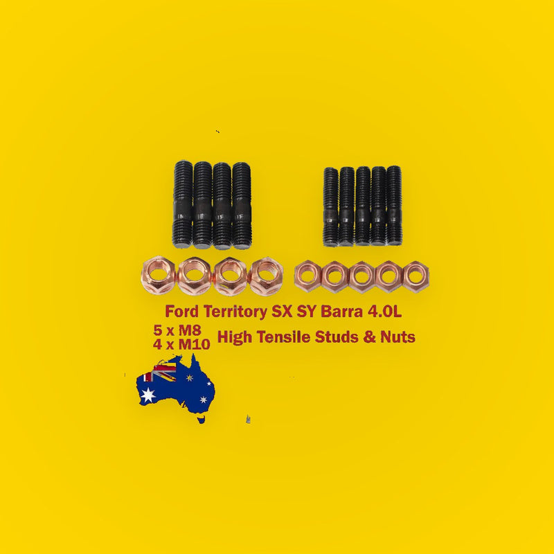 High Tensile Turbo Charger Stud Kit for Ford Territory SX SY Barra