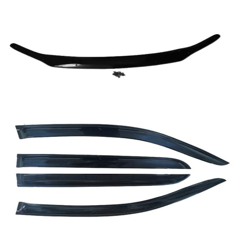 Toyota Hilux Weathershields Bonnet Guard (2015-2018)