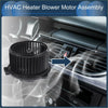 Black plastic hvac blower motor assembly with ribbed cylindrical design for toyota tundra 2004-2006