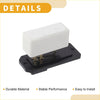 White rectangular hvac blower motor resistor with black mounting plate and metal terminals for 4wd ute offroad use