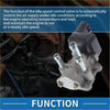 Gray and silver idle air control valve for Toyota RAV4 1998-2000 with multiple threaded ports for air regulation