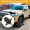Black plastic and brass idle air control valve with mounting flange for toyota tacoma 2000-2004 replacement 92053030