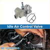 Idle air control valve for toyota tercel 1995-1998 gray plastic with metallic fittings and black rubber gasket