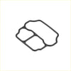Black rubber gasket with three cut-out sections for idle air control valve on 1998-1999 toyota tercel paseo