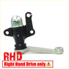Black and silver metal idler arm support ball joint for toyota hilux mtx tiger 2wd 1988-1997 with threaded shaft
