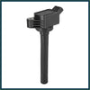Black ignition coil with rectangular housing and threaded base for toyota 4wd ute offroad engine replacement