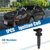 Black ignition coil with rectangular top housing and threaded lower section for toyota matrix 2003-2006 replacement