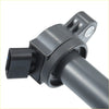Black plastic ignition coil with cylindrical body and connector for toyota avalon 2005-2018 replacement parts