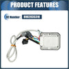Silver ignition control module with multiple colored wires and connectors for toyota 4runner 22re 4cyl pickup