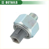 Silver metallic hexagonal ignition knock sensor with gray plastic housing and threaded connector for toyota tundra 2001-2004