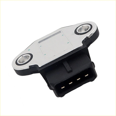Silver and black ignition sensor with rectangular metal top plate and 4-pin connector for mitsubishi galant 2.4l 3.0l