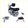 Silver metal ignition switch assembly with black wiring and two keys for mitsubishi delica cargo space gear 1994-2007