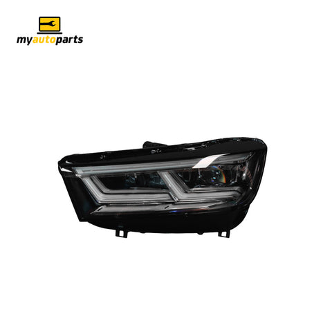 APG All Crash LED Head Lamp Passenger Side OEM Suits Audi