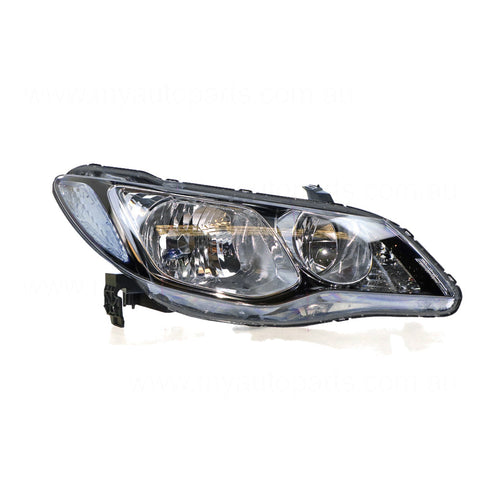 APG All Crash Head Lamp Drivers Side OEM Suits Honda