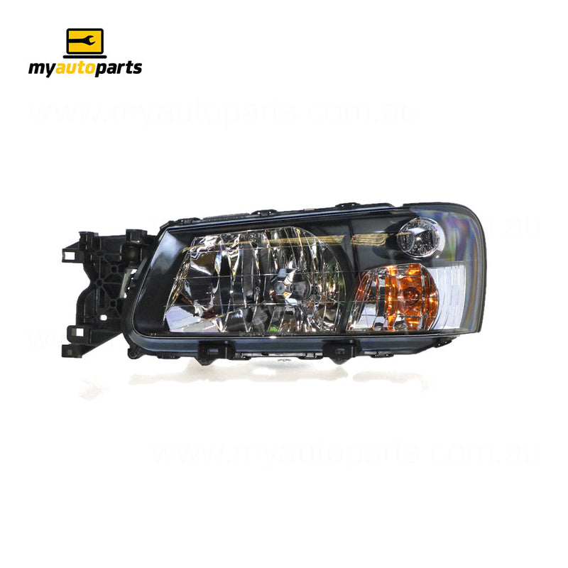 APG All Crash Black Head Lamp Passenger Side OEM suits