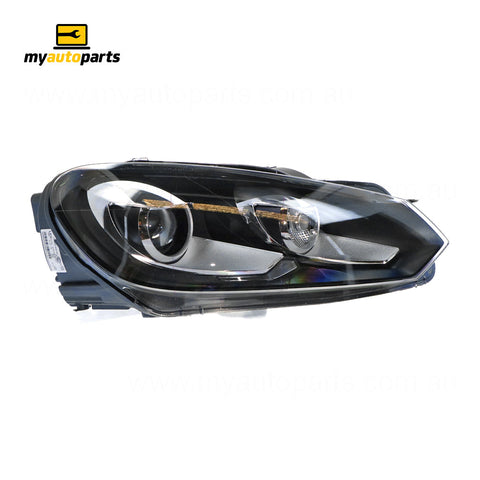 APG All Crash Xenon Chrome Head Lamp Drivers Side OES