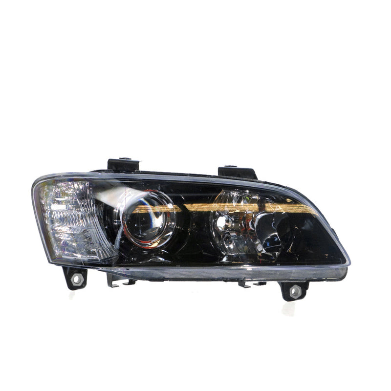 APG All Crash Black Projector Head Lamp Drivers Side