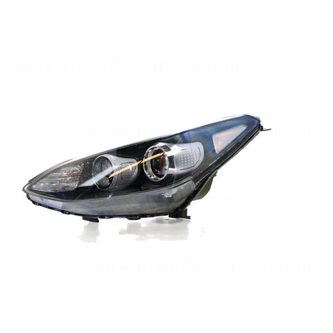 APG All Crash Halogen Head Lamp With DRL Passenger Side