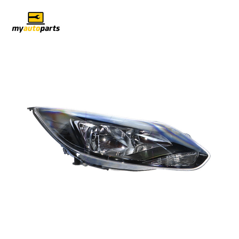 APG All Crash Black Head Lamp Drivers Side OEM Suits Ford