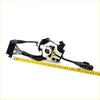 Black and cream indicator switch for toyota hilux ln30 rn40 rn46 1978-1983 with wiring harness shown from back