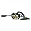 Black and white plastic indicator switch for Toyota Hilux LN30 RN40 RN46 1978-1983 with integrated turn signal lever