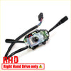 Black plastic indicator wiper switch for Mitsubishi Strada Triton L200 Dodge Ram 50 with wiring and clear cover