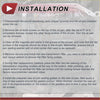 Installation instructions manual for k110 k111 k112 transmission filter oil pan replacement on 2013-2016 toyota rav4