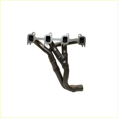 Black matte aftermarket exhaust manifold with four intake ports for kia pregio j2 27l 2002 tri-y use