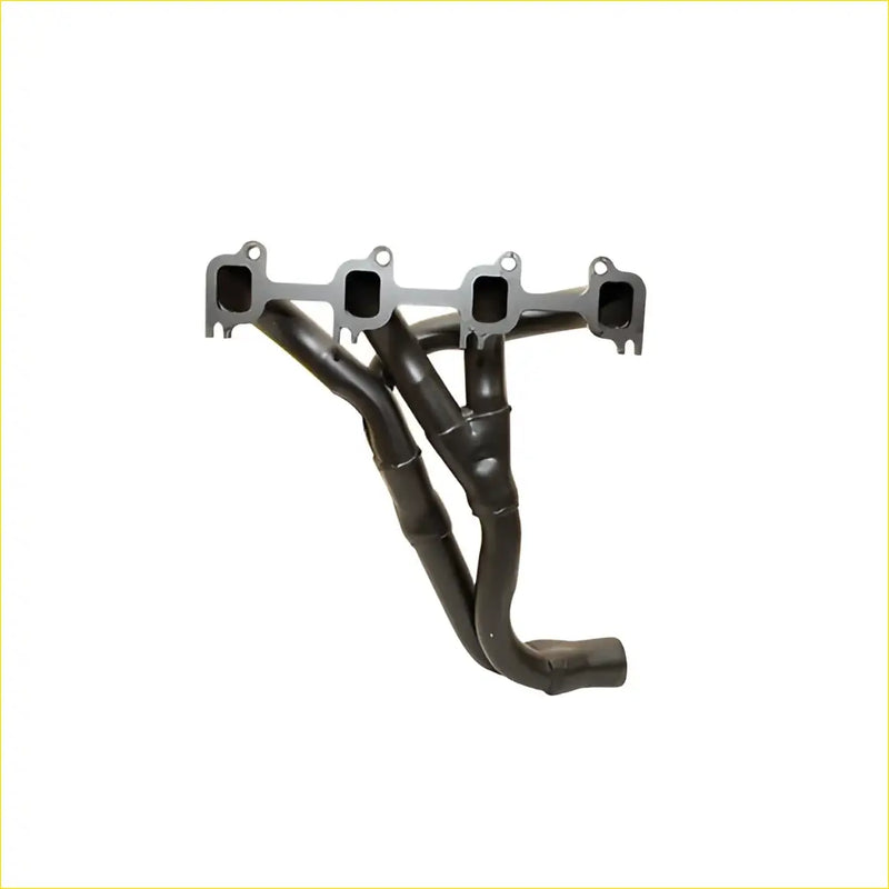Black matte aftermarket exhaust manifold with four intake ports for kia pregio j2 27l 2002 tri-y use