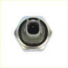 Silver hexagonal knock sensor with gray plastic connector housing for toyota land cruiser 45l 1993 to 1997