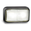 LED Autolamps Front Marker Light Clear LED 12/24V 58WM
