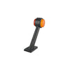 LED Autolamps Side Marker Stalk Lamp R/H Red/Amber Square