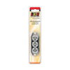 LED Autolamps White Emergency Lamp SAE J595 Class 1 89mm