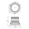 LED Autolamps Beacon Light LED Amber IP67 11/48V Magnetic