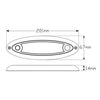 LED Autolamps Large Interior/Exterior Lamp with Aluminium