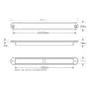 LED Autolamps Indicator Strip Lamp Sequential Clear 237 x