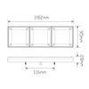LED Autolamps Stop/Tail/Indicator/Reverse Light LED