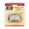 LED Autolamps Licence Plate Lamp with Chrome Bracket and