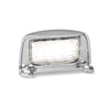 LED Autolamps Licence Plate Lamp with Chrome Bracket and