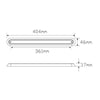 LED Autolamps Indicator Strip Lamp with Chrome Bracket