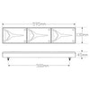 LED Autolamps Stop/Tail/Indicator/Reverse LED Light