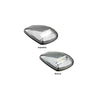 LED Autolamps Supplementary Cab Marker White 77x52x22mm
