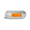 LED AutoLamps Side Marker with Stainless Steel Bezel